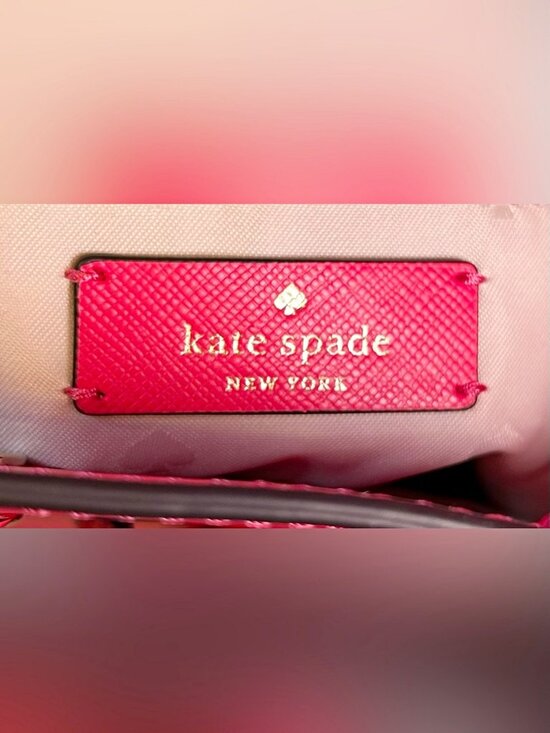 Kate Spade New York Bikini Pink Lizzie Medium Flap Backpack Handbag New $329 main image 8